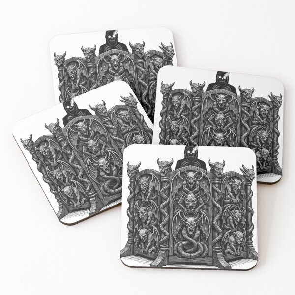 Item preview, Behind the Screen - Gothic DM Silhouette designed and sold by The Arcane Archives.