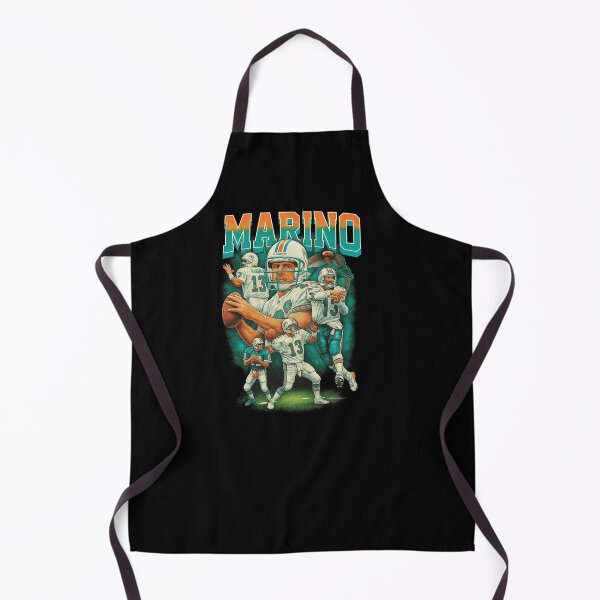 Item preview, Dan Marino Vintage Miami Dolphins Collage Art – #13 NFL Quarterback Legend designed and sold by TheArtOfCar.