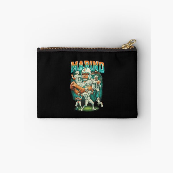 Item preview, Dan Marino Vintage Miami Dolphins Collage Art – #13 NFL Quarterback Legend designed and sold by TheArtOfCar.