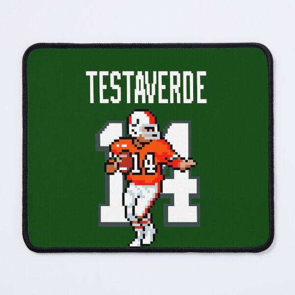 Item preview, Vinny Testaverde Miami Hurricanes Retro Pixel Art – #14 Classic designed and sold by TheArtOfCar.