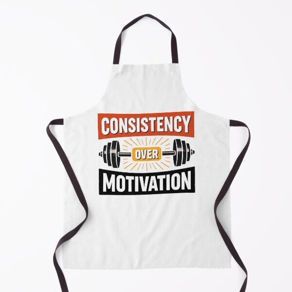 Item preview, Consistency over Motivation designed and sold by Plot Twist Outfitters.