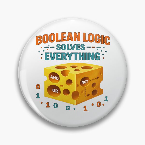 Item preview, Boolean Logic solves Everything designed and sold by Plot Twist Outfitters.