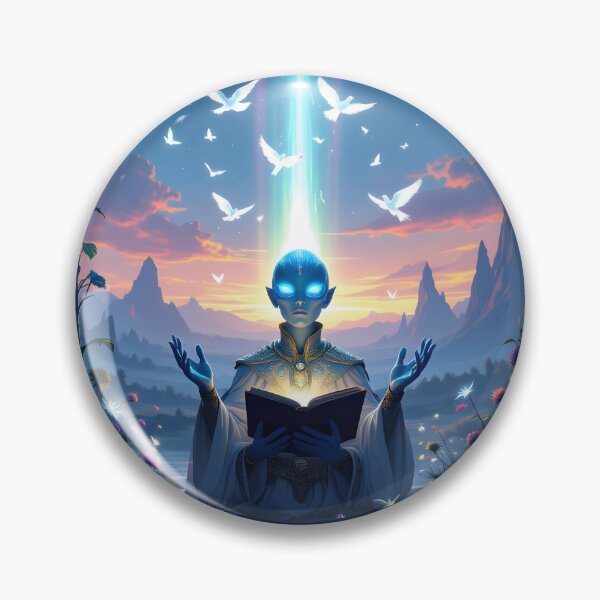 Item preview, The guardian of the celestial tome under the radiance of truth designed and sold by KunstGeist.