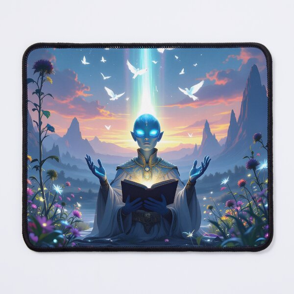 Item preview, The guardian of the celestial tome under the radiance of truth designed and sold by KunstGeist.