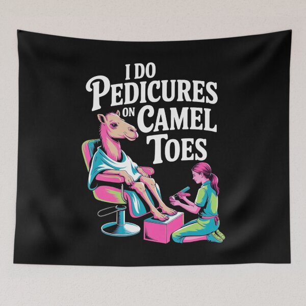 Item preview, I Do Pedicures On Camel Toes Funny Joke T-Shirt designed and sold by Martysstore.