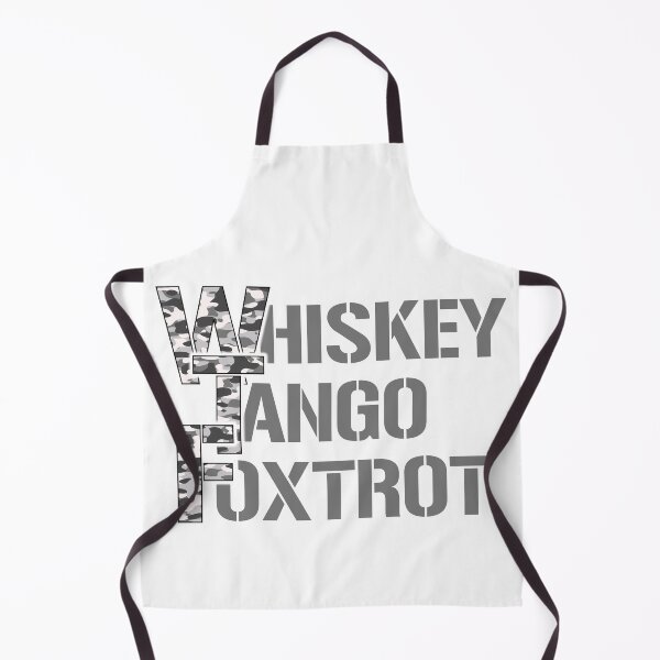 Item preview, Whiskey Tango Foxtrot.... grey camo designed and sold by CHASAcreative.