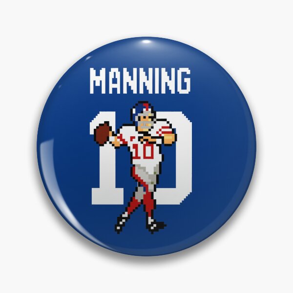 Item preview, Eli Manning Retro Pixel Art – #10 Classic QB designed and sold by TheArtOfCar.