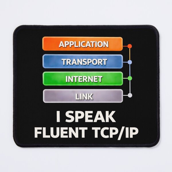 Item preview, I speak fluent TCP/IP designed and sold by Plot Twist Outfitters.
