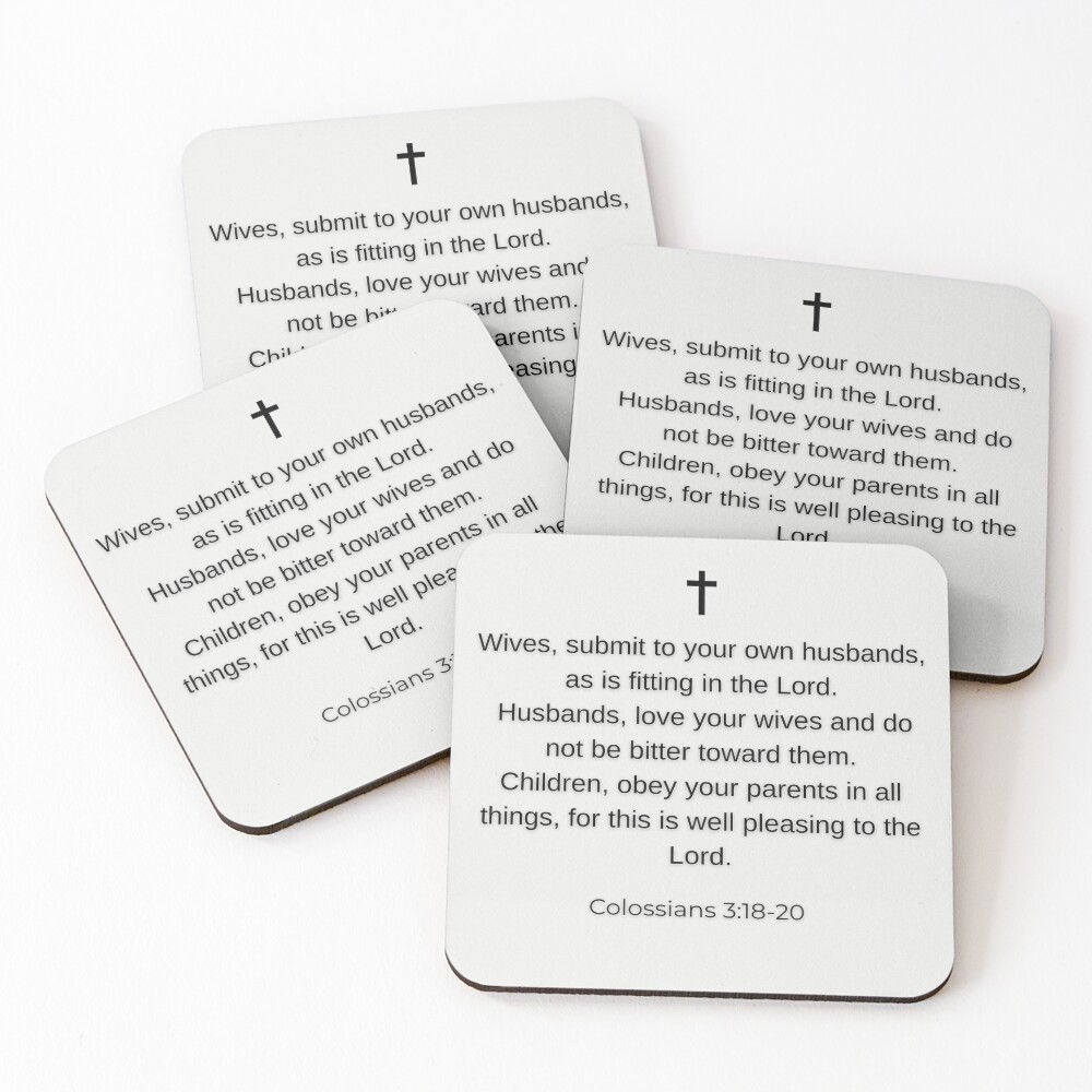 Vista previa del artículo con la obra «Posavasos (lote de 4)», diseñado y vendido por Holy-Scripture.