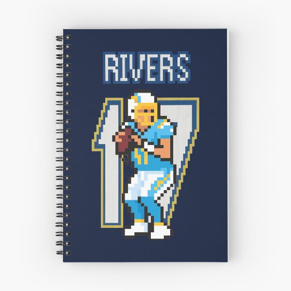 Item preview, Philip Rivers San Diego Chargers Retro Pixel Art – #17 Classic QB designed and sold by TheArtOfCar.