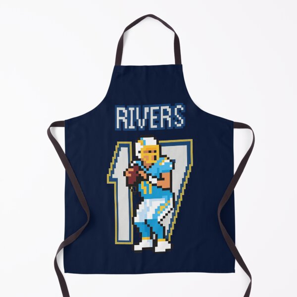 Item preview, Philip Rivers San Diego Chargers Retro Pixel Art – #17 Classic QB designed and sold by TheArtOfCar.