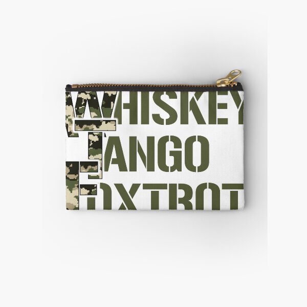 Item preview, Whiskey Tango Foxtrot.... green camo designed and sold by CHASAcreative.