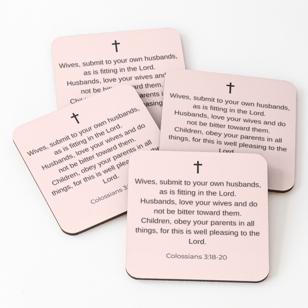 Item preview, Coasters (Set of 4) designed and sold by Holy-Scripture.