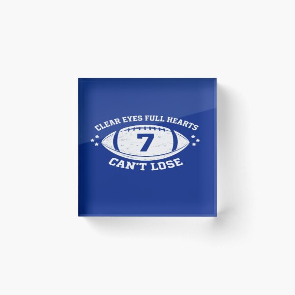 Item preview, Clear Eyes Full Hearts Can’t Lose – White Football Circle designed and sold by ALIOOMEKK75.