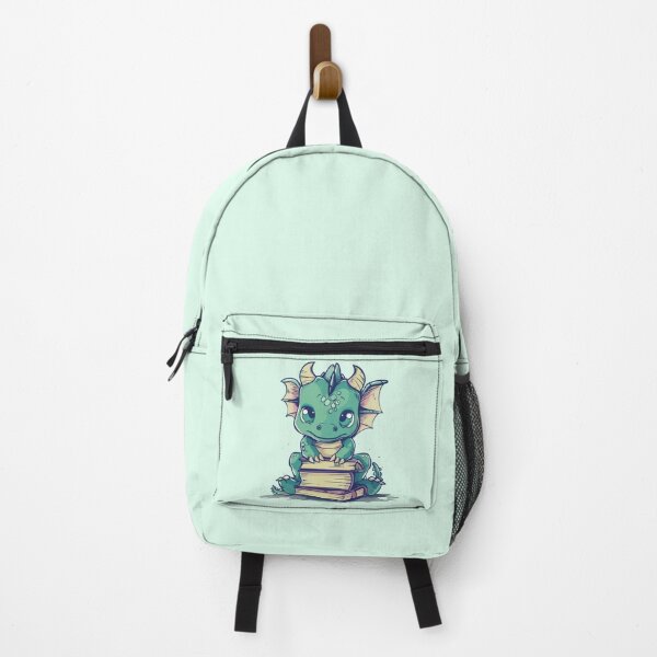 Item preview, Bookish Baby Dragon designed and sold by bubblyrainbow.