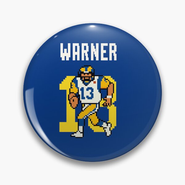 Item preview, Kurt Warner St. Louis Rams Retro Pixel Art – #13 Hall of Fame QB designed and sold by TheArtOfCar.