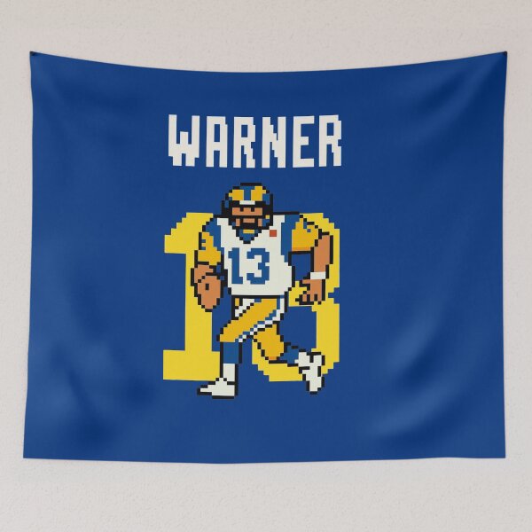 Item preview, Kurt Warner St. Louis Rams Retro Pixel Art – #13 Hall of Fame QB designed and sold by TheArtOfCar.