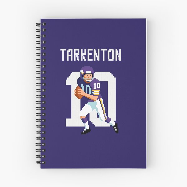 Item preview, Fran Tarkenton Retro Pixel Art – #10 Purple Legend designed and sold by TheArtOfCar.