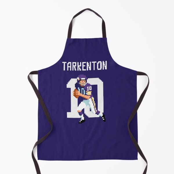 Item preview, Fran Tarkenton Retro Pixel Art – #10 Purple Legend designed and sold by TheArtOfCar.