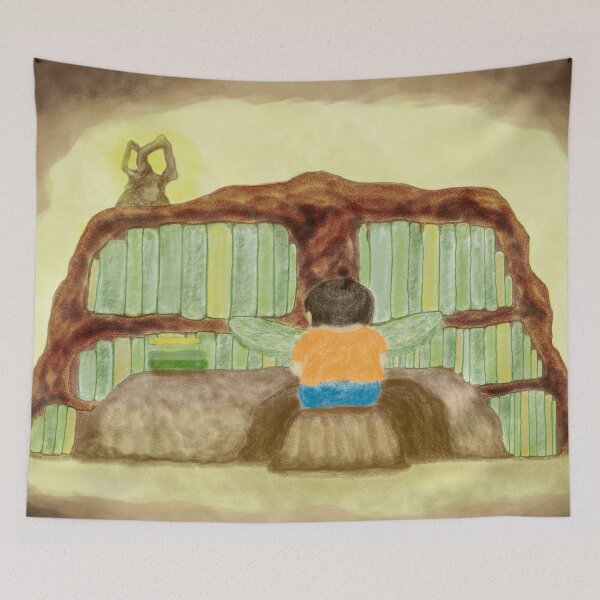 Item preview, Book Lover designed and sold by greenPQBstudio.