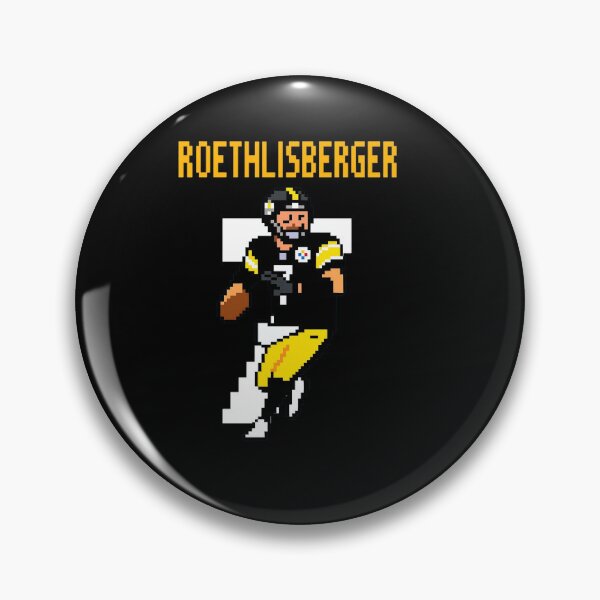 Artikelvorschau, Ben Roethlisberger Retro-Pixel-Art – NFL-Legende Nr. 7 entworfen und verkauft von TheArtOfCar.