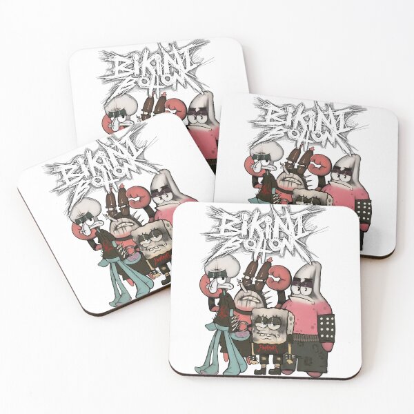 Item preview, Spongebob Squarepants Black Metal designed and sold by greenspacefing.