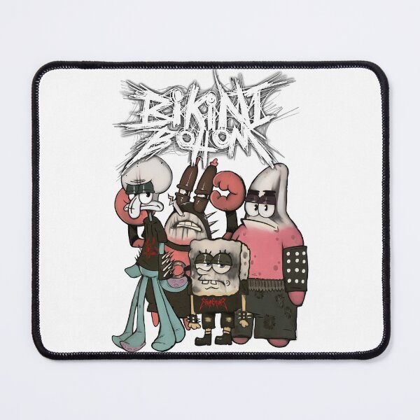 Item preview, Spongebob Squarepants Black Metal designed and sold by greenspacefing.