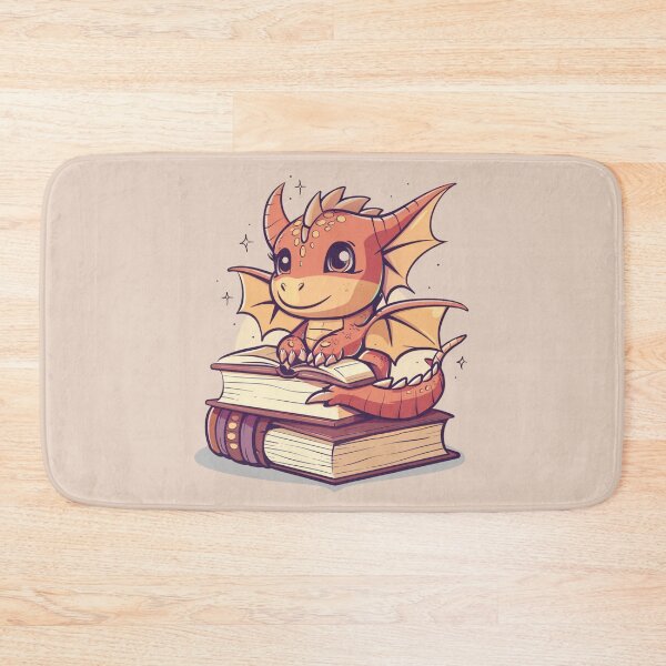 Item preview, Bookish Dragon designed and sold by bubblyrainbow.