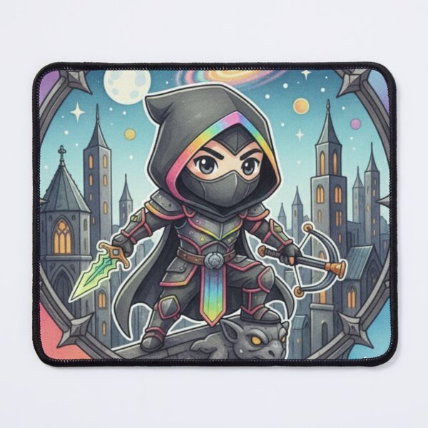 Item preview, Cute assassin Moon - Cute Spirit Moon Art designed and sold by Magic House.