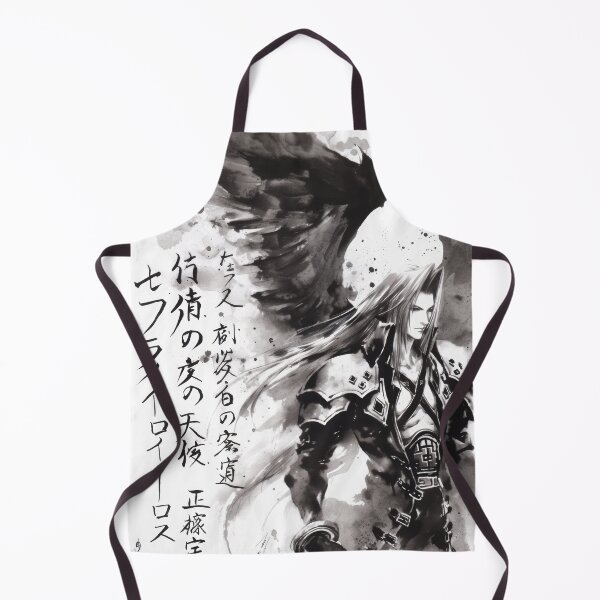 Item preview, Sephiroth Sumi-e designed and sold by AnimeArsenalPrints.