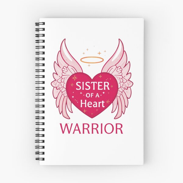 Item preview, Proud Sister of a Heart Warrior – CHD Awareness T-Shirt  Congenital Heart Defect Support Shirt designed and sold by Martysstore.