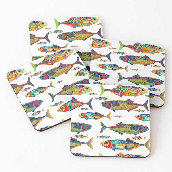 Item preview, Funky sardines  designed and sold by The Curious Cow.