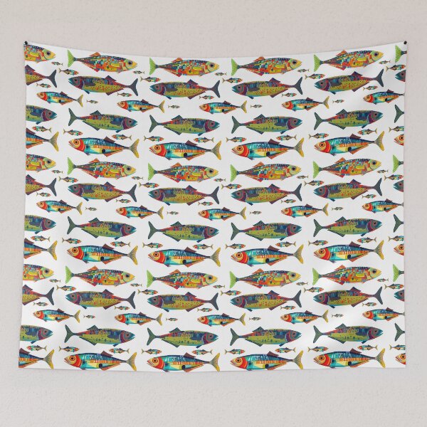 Item preview, Funky sardines  designed and sold by The Curious Cow.