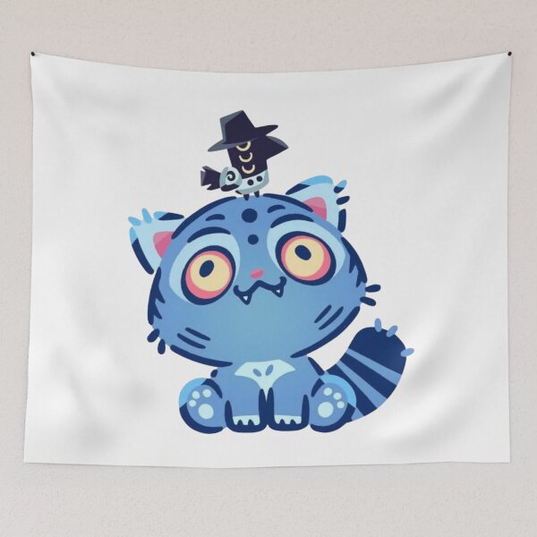 Item preview, the blue tiger and bird designed and sold by thelovedread.