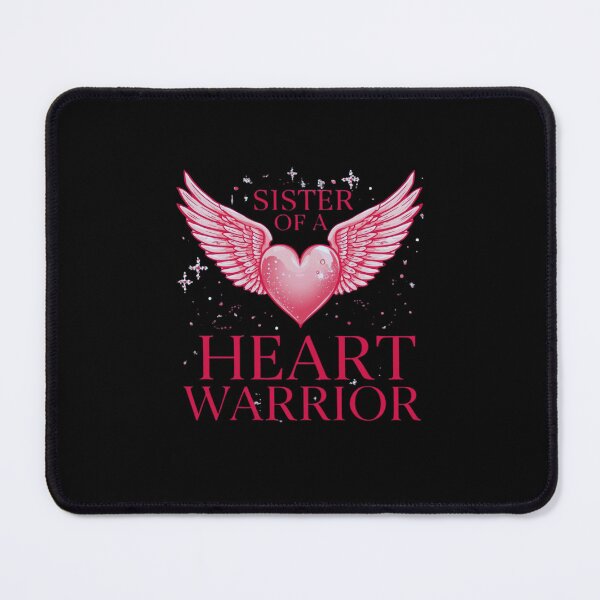 Item preview, Proud Sister of a Heart Warrior – CHD Awareness T-Shirt Congenital Heart Defect Support Shirt designed and sold by Martysstore.