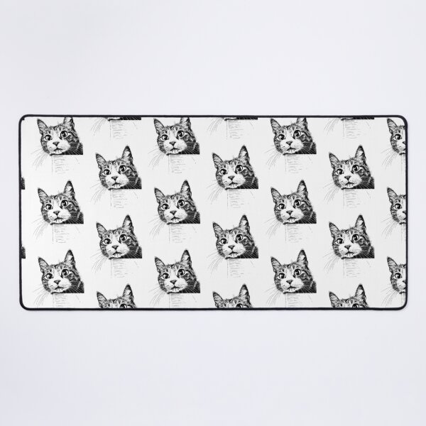 Item preview, Minimalist Scribble Cat Abstract Sketch Line Art Japanese designed and sold by MuniraWearify.
