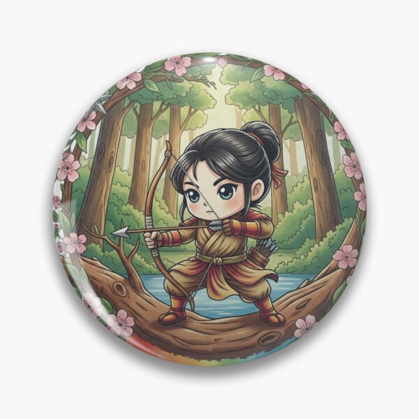 Item preview, Cute archer Moon - Cute Spirit Moon Art designed and sold by Magic  House.