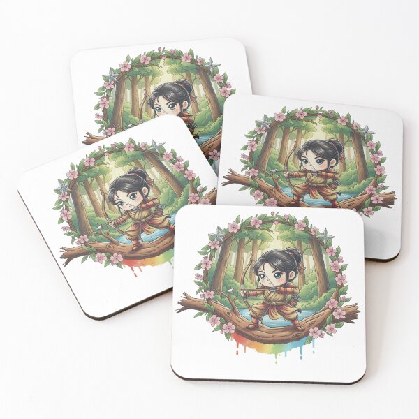 Item preview, Cute archer Moon - Cute Spirit Moon Art designed and sold by Magic  House.