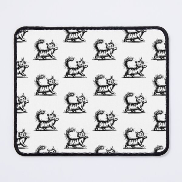 Item preview, Minimalist Scribble Cat Abstract Sketch Line Art Japanese designed and sold by MuniraWearify.
