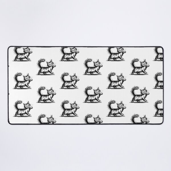 Item preview, Minimalist Scribble Cat Abstract Sketch Line Art Japanese designed and sold by MuniraWearify.
