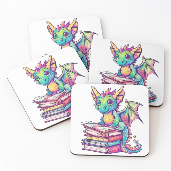 Item preview, Book Hoarding Dragon designed and sold by bubblyrainbow.
