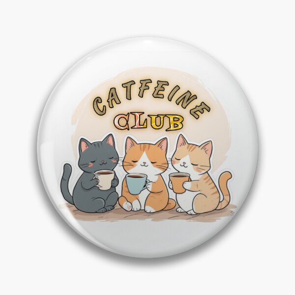 Item preview, Cutie and Kawaii Three nice cats reunite in their CATFEINE CLUB  designed and sold by Giulivo Store Graphic.