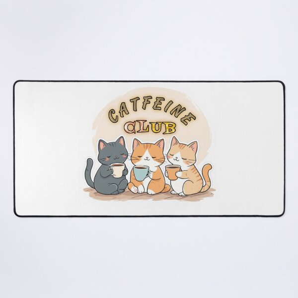 Item preview, Cutie and Kawaii Three nice cats reunite in their CATFEINE CLUB  designed and sold by Giulivo Store Graphic.