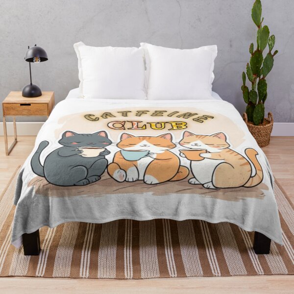 Item preview, Cutie and Kawaii Three nice cats reunite in their CATFEINE CLUB designed and sold by Giulivo Store Graphic.