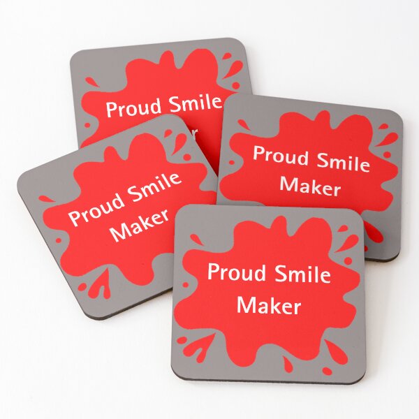 Item preview, Proud Smile Maker Dentist Quote Design designed and sold by Red BloB.