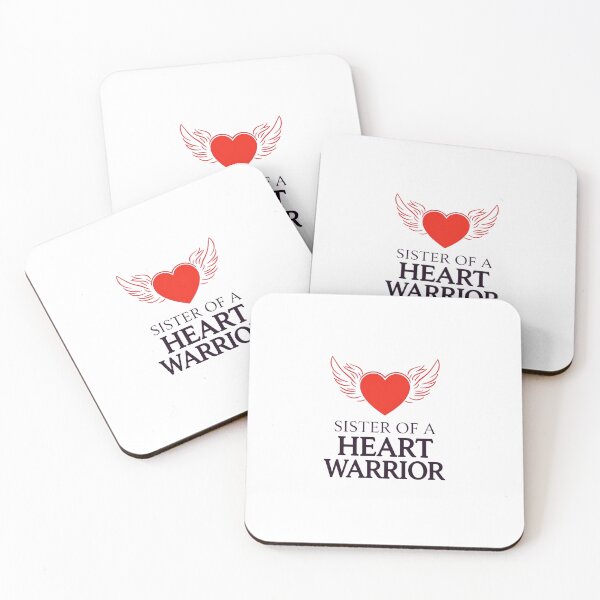 Item preview, Proud Sister of a Heart Warrior – CHD Awareness T-Shirt  Congenital Heart Defect Support Shirt designed and sold by Martysstore.