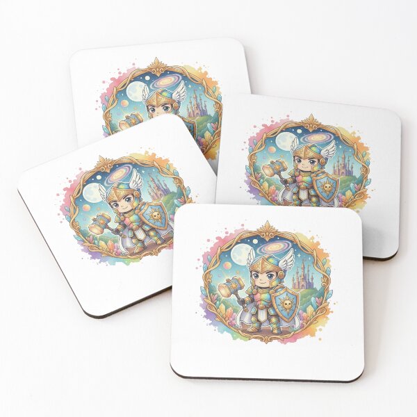 Item preview, Cute Paladin Moon - Cute Spirit Moon Art designed and sold by Magic  House.