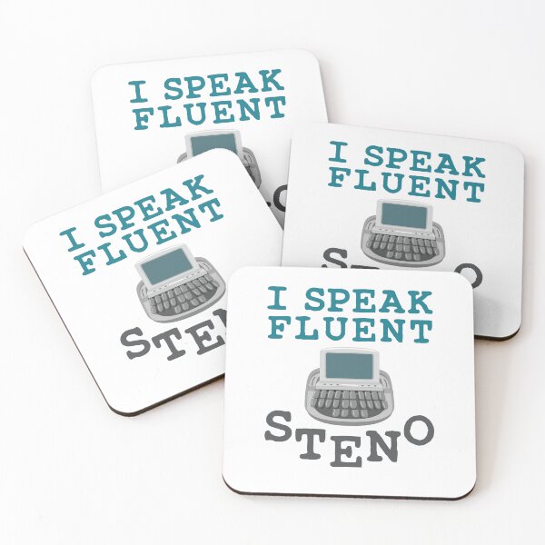 Item preview, I Speak Fluent Steno Funny Stenographer designed and sold by jaygo.