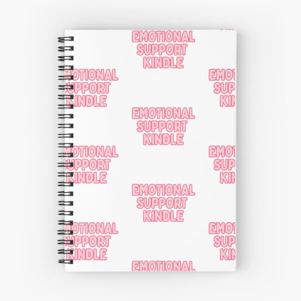 Item preview, emotional support kindle designed and sold by phoebescribble.