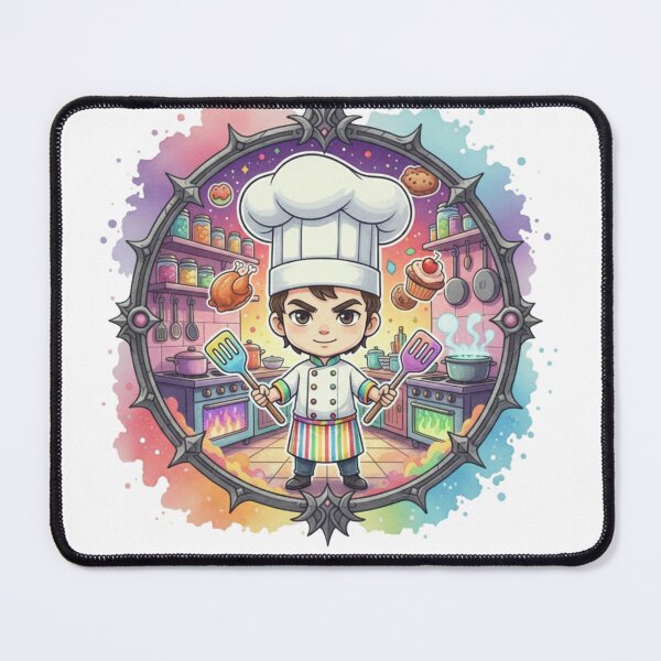Item preview, Cute chef Moon - Cute Spirit Moon Art designed and sold by Magic House.